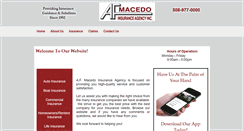 Desktop Screenshot of afmacedoins.com